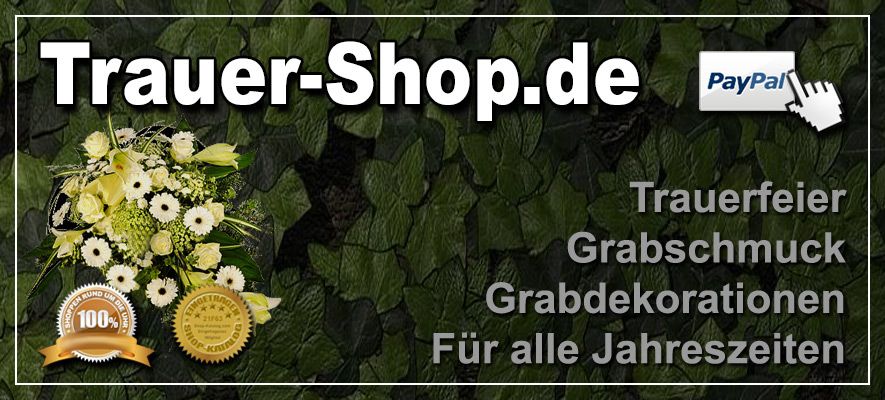 Grabschmuck und Grabdekoration