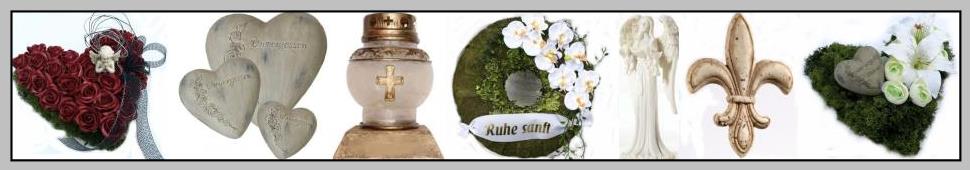 Trauer-Shop + Onlineshop + Grabschmuck + Grabdekoration + Trauerfloristik